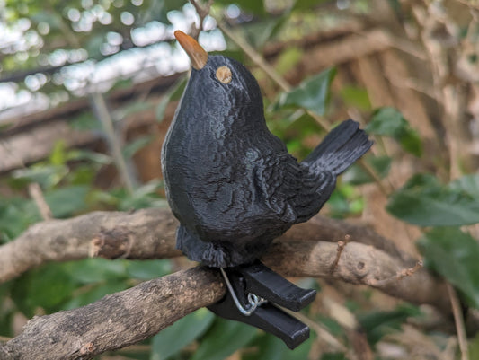 Cute bird 3d printed geocache with log - ready to be hidden!