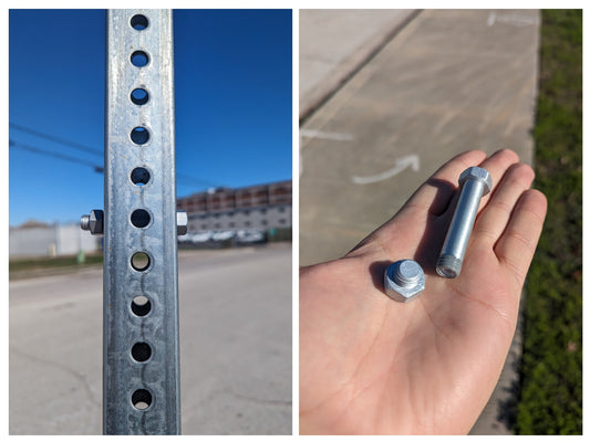 Sign post bolt - realistic 3d printed geocache with log - ready to be hidden!